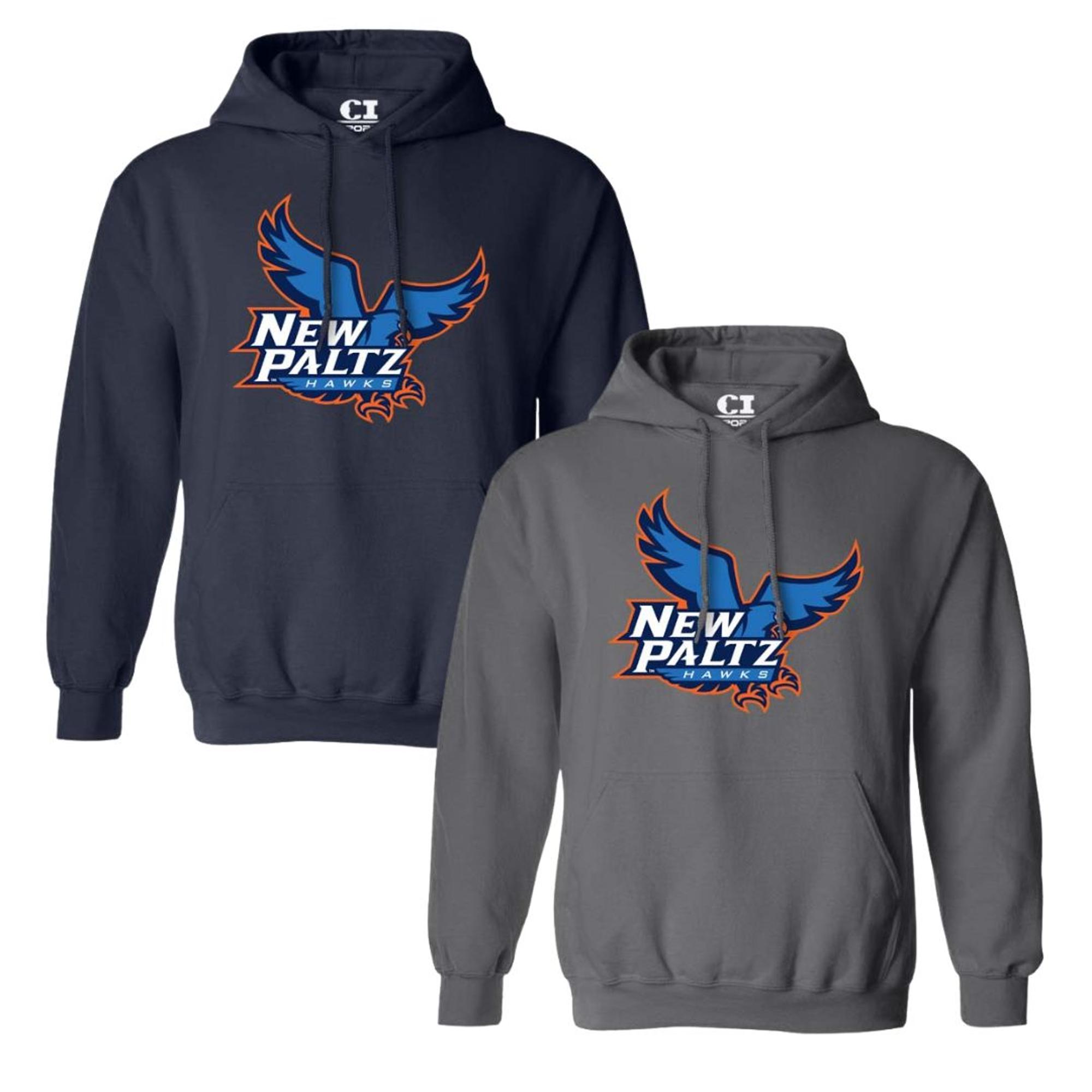 Product image 1 of 3 for New Paltz Hawks Hoodie - Applique