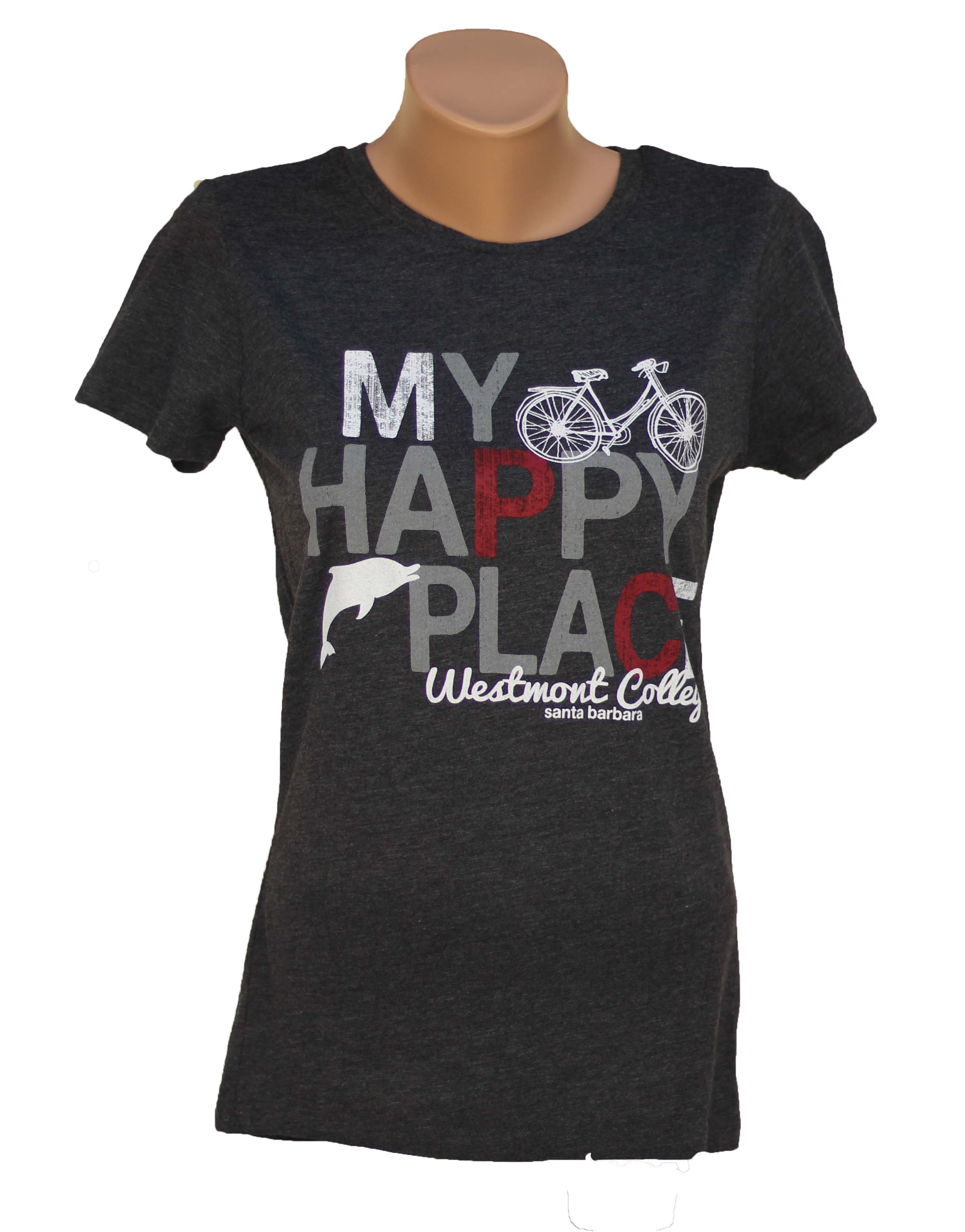 image of: Camp David My Happy Place Women's Tee