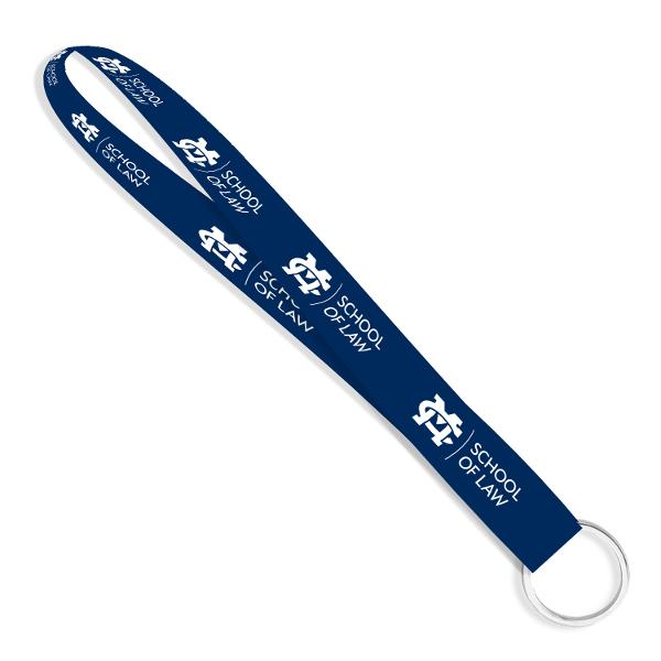 MC LAW 3/4" WRISTLET SUBLIMATED NAVY/WHT; $6.56