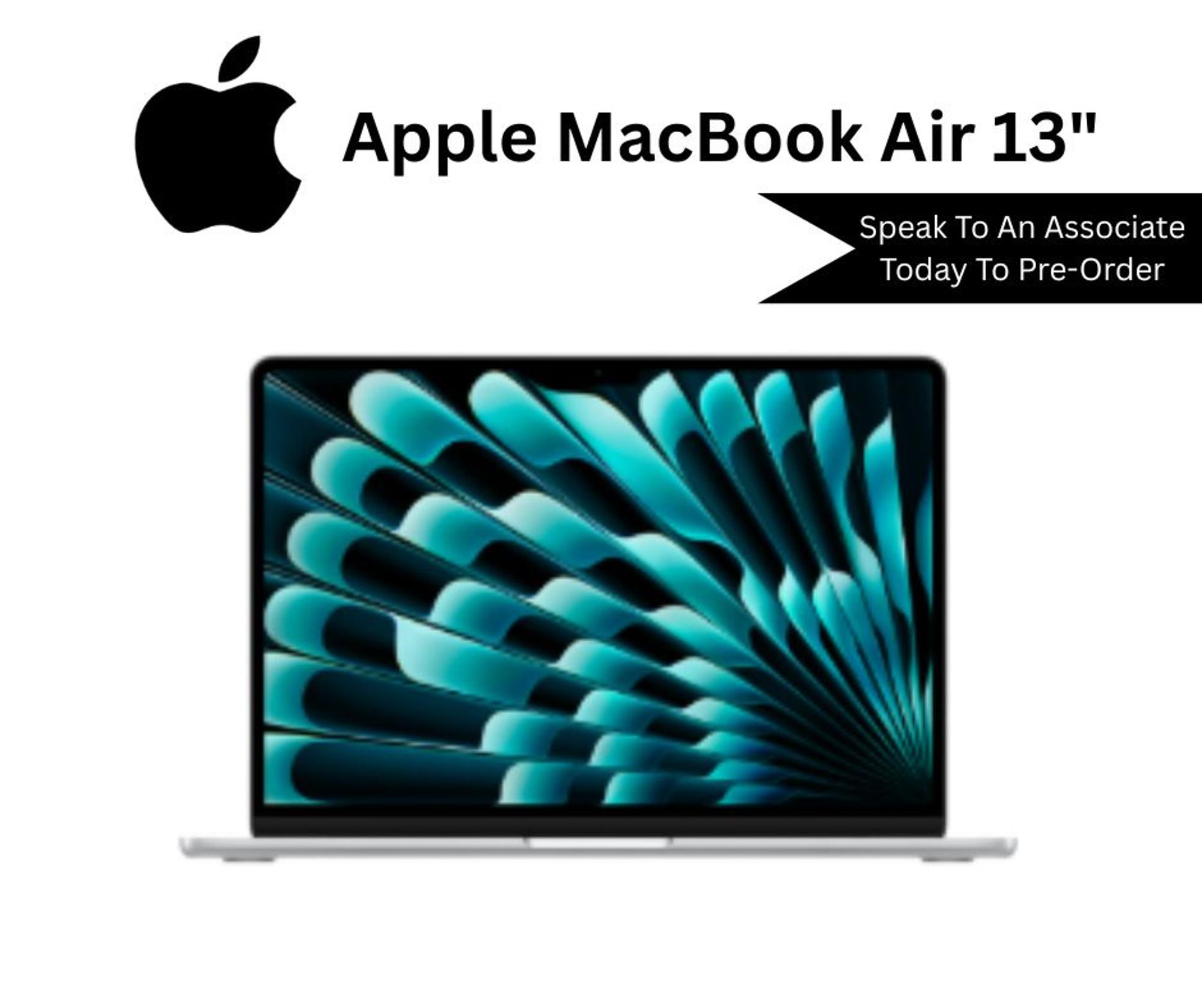 image of: Apple MacBooks Air - Silver 13", M4