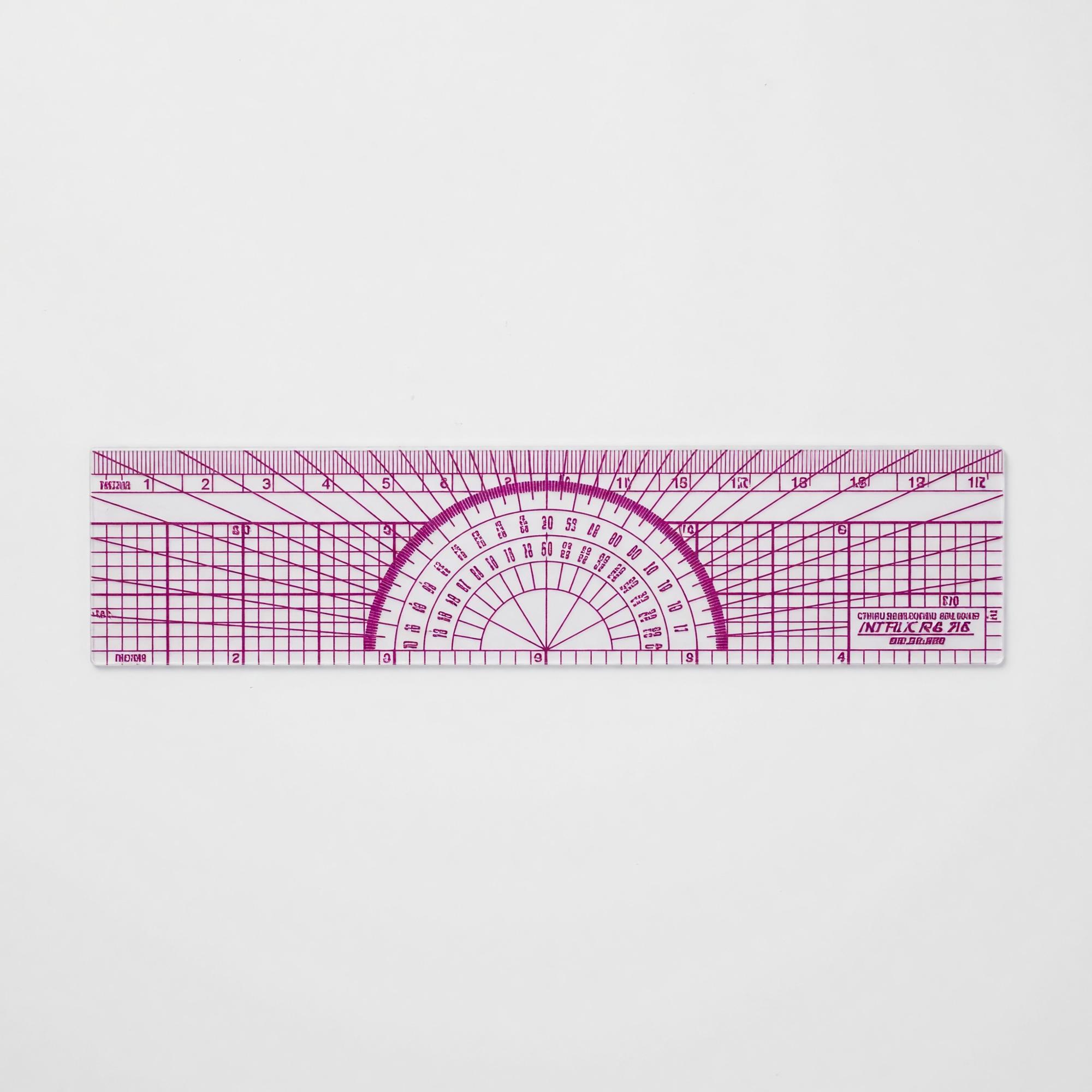 Product image 1 of 1 for CTHRU Protractor Ruler, 1-1/2" x 6" 10th