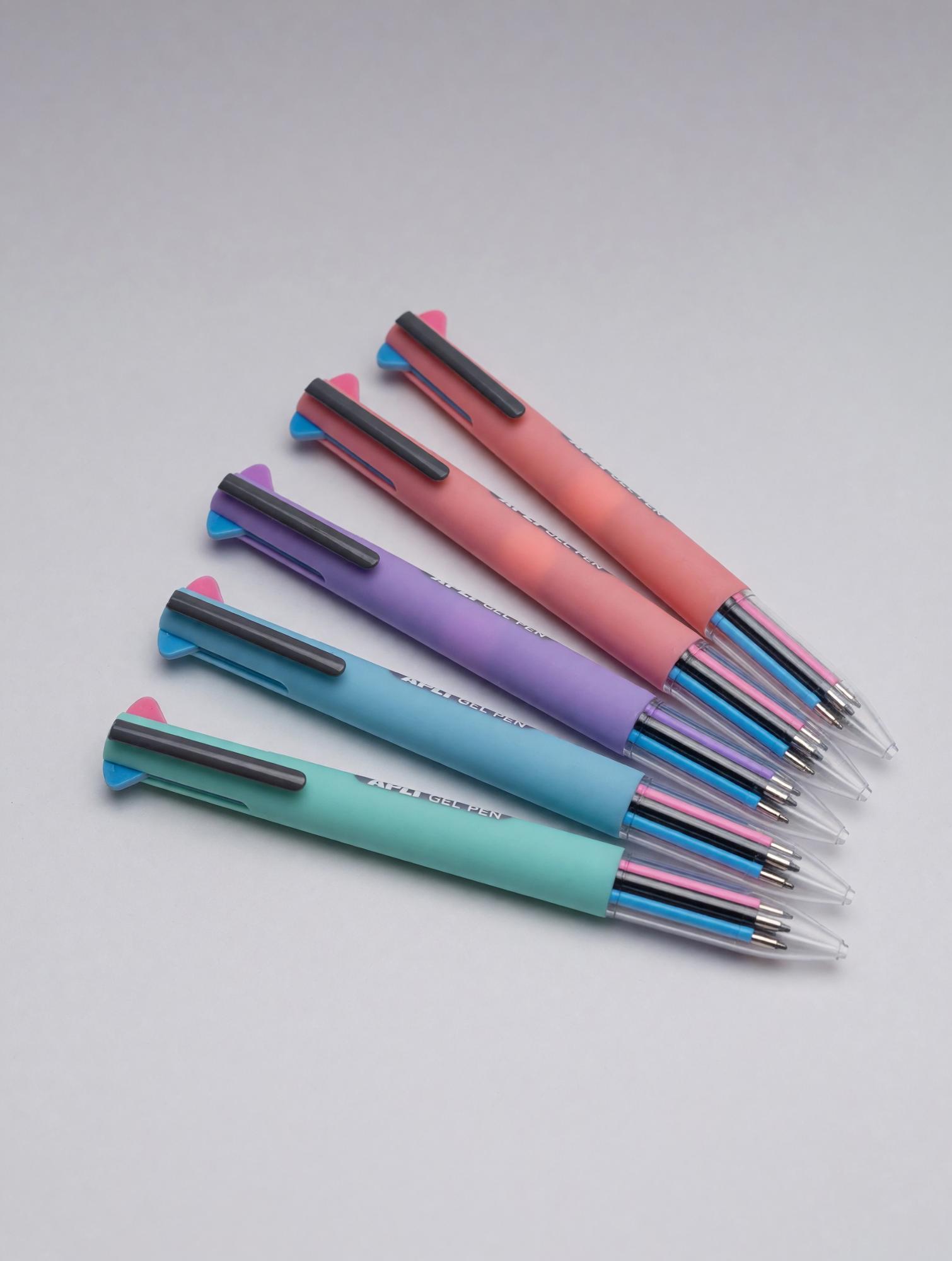 Product image 1 of 1 for GEL PEN APLI ASST 5 COLOR