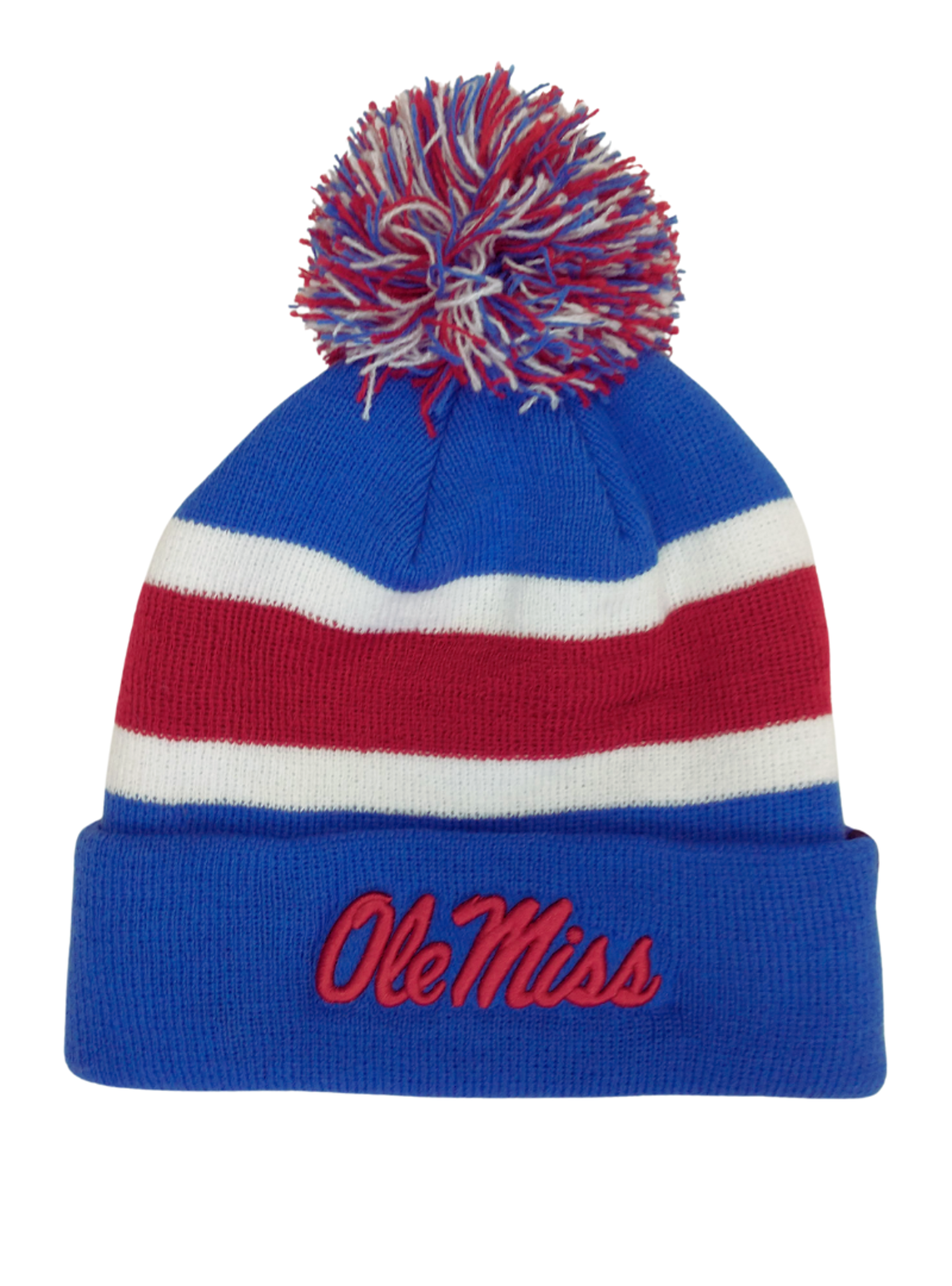 image of: Breakaway Broad Stripe Cuff Beanie Powder Blue