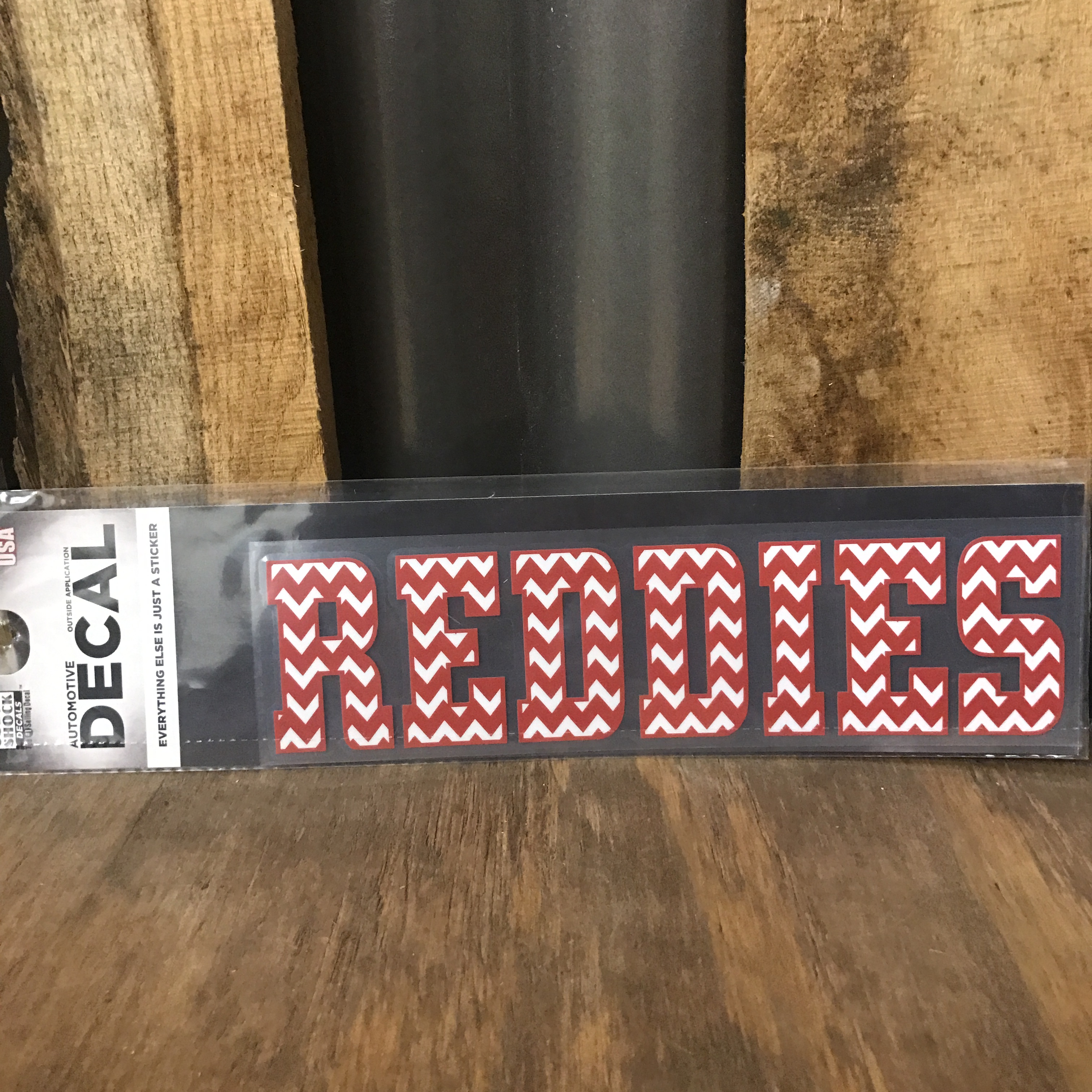 image of: Chevron Reddies Decal