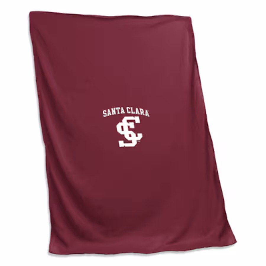 image of: Santa Clara University Sweatshirt Blanket, Red