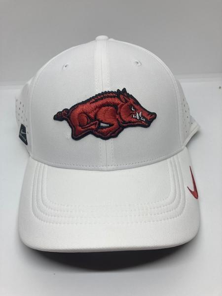 Arkansas Razorbacks Club Structured Aerobill Swooshflex Hat; $36.00