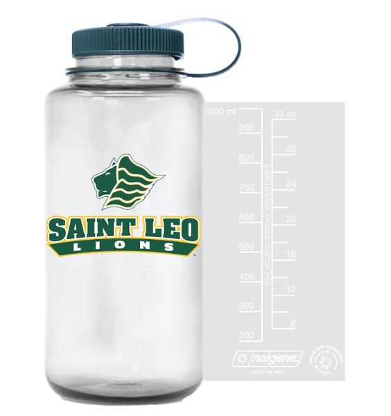 LEO 32 OZ NALGENE WATER BOTTLE; $21.99