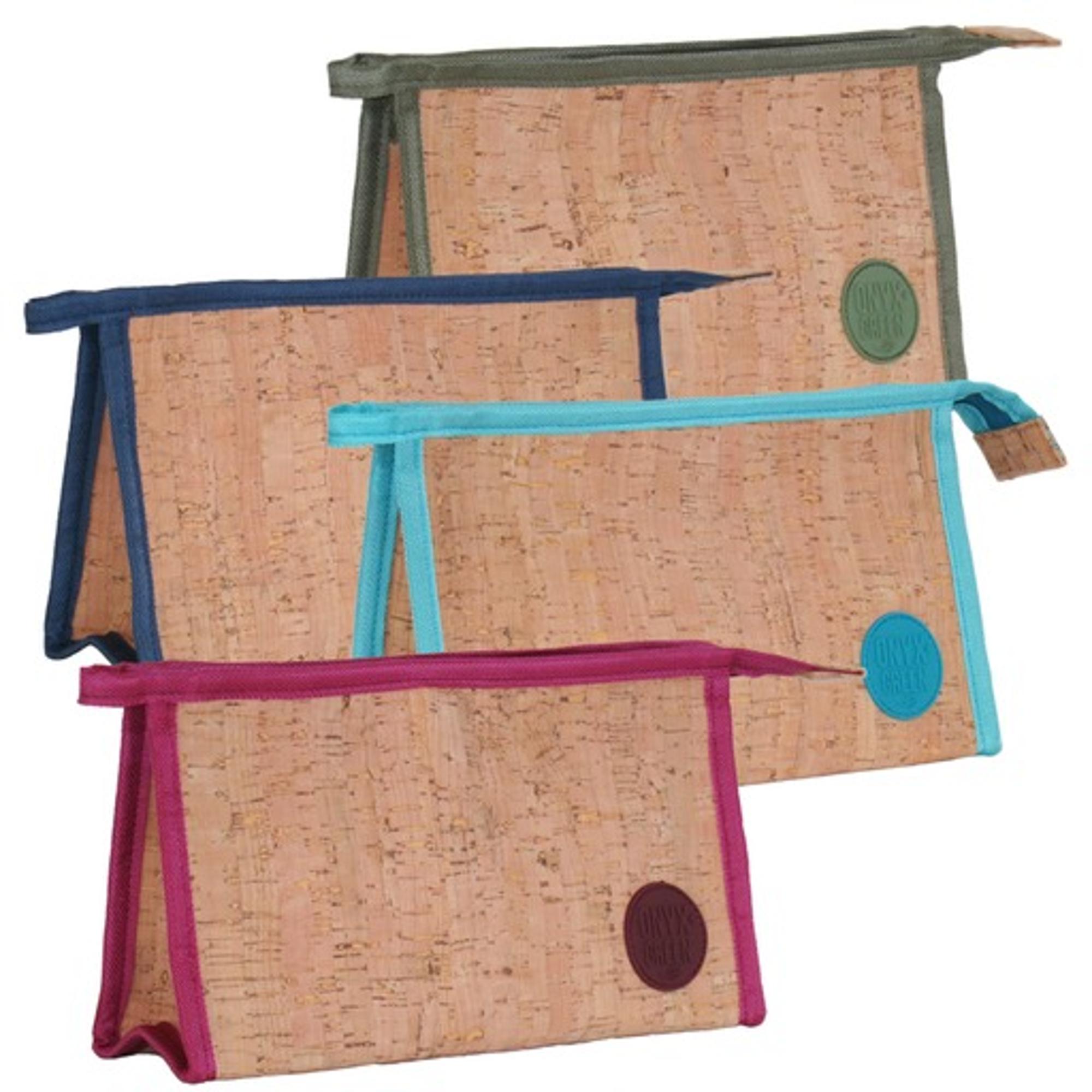 Product image 1 of 1 for pencil pouch with gusset, cork, asstd colors