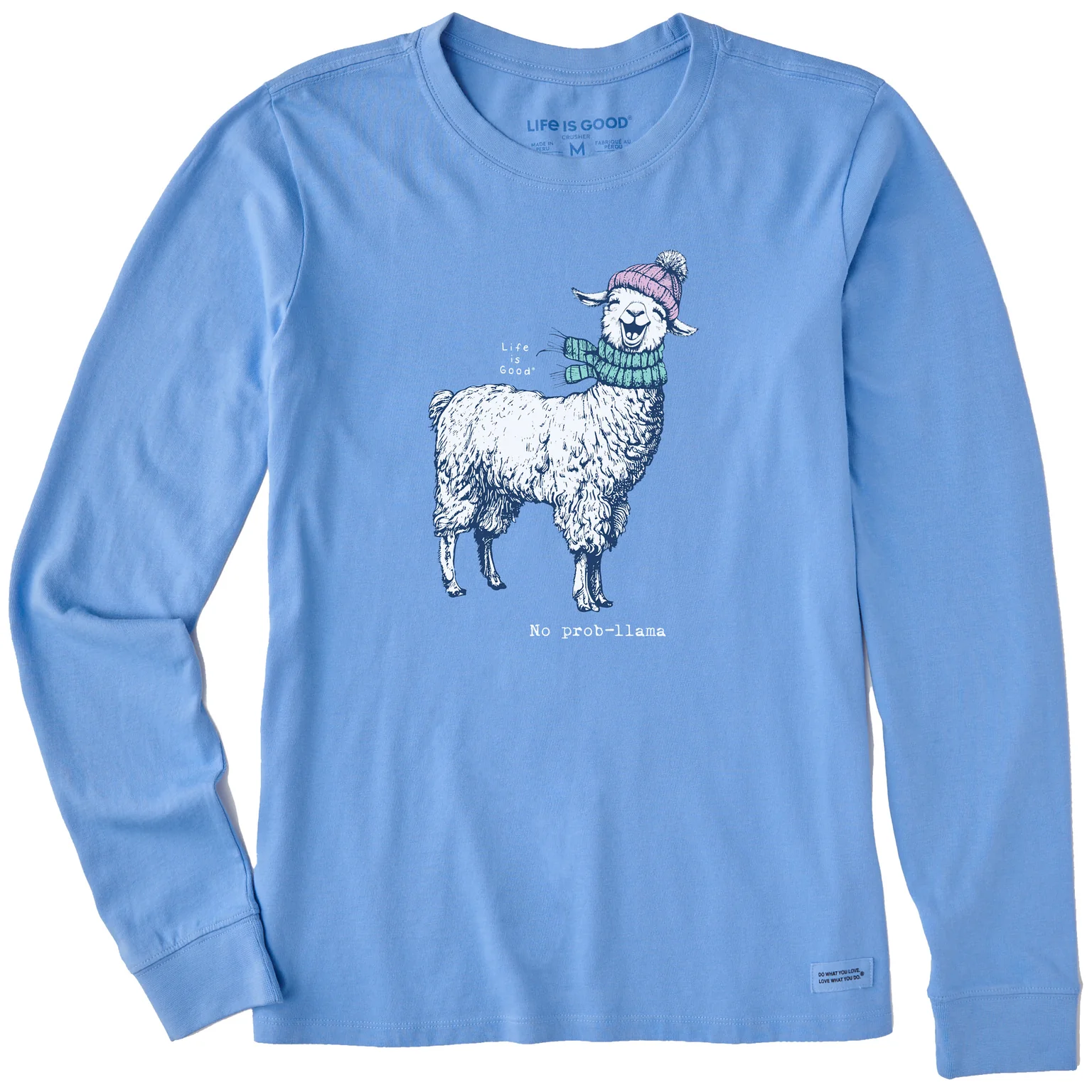 Product image 1 of 3 for Life is Good Llama Tee