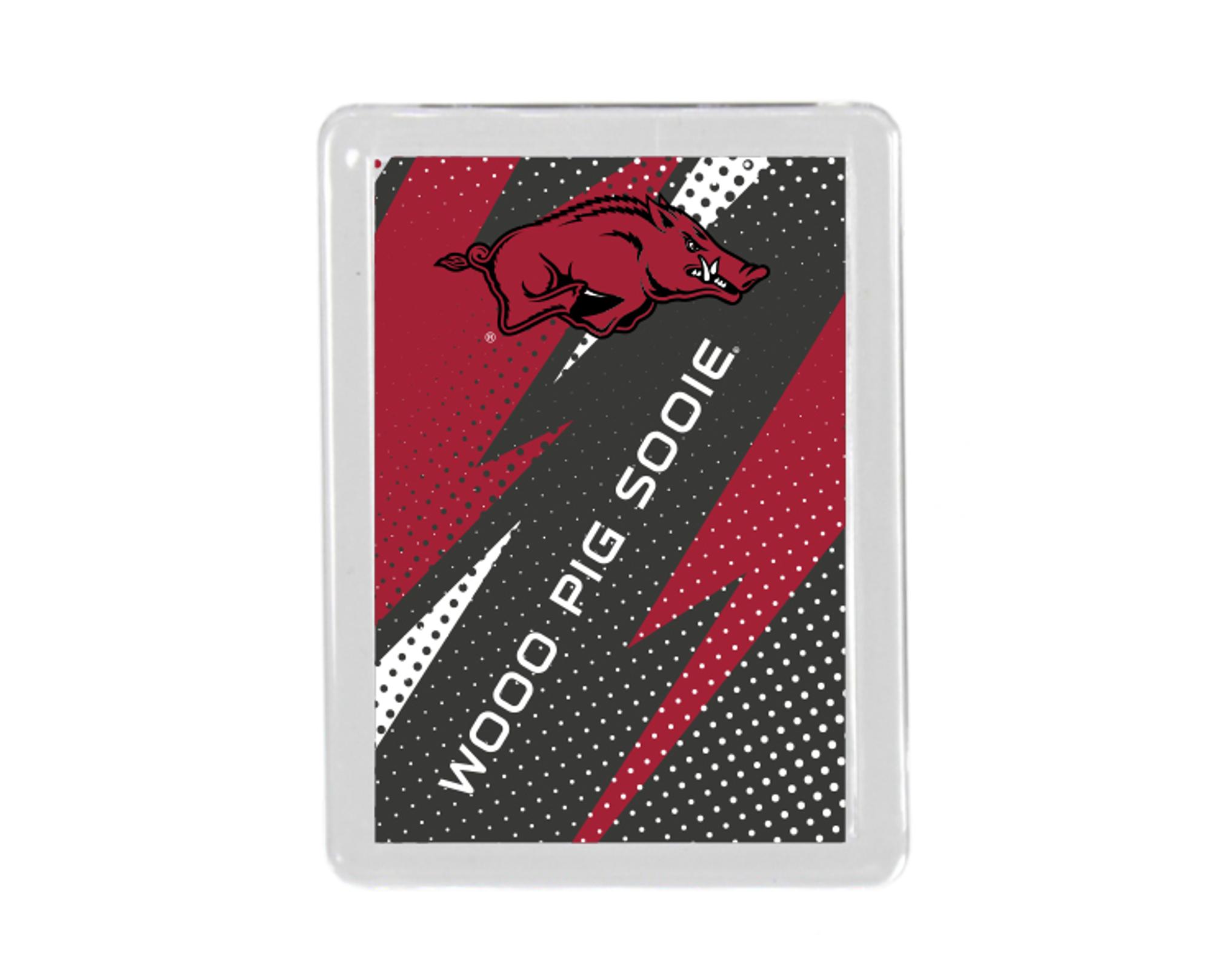 Product image 1 of 1 for Arkansas Razorback Magnet Acrylic Rectangular Bolt