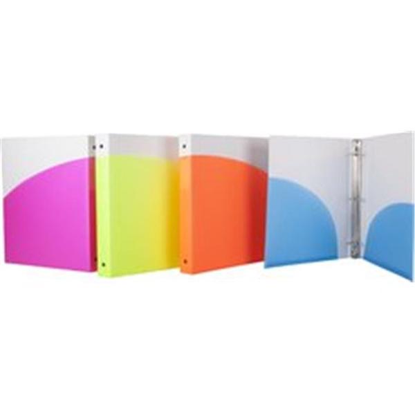 Filexec GLOW Two-Tone Round Ring Binder - 1"; $6.99