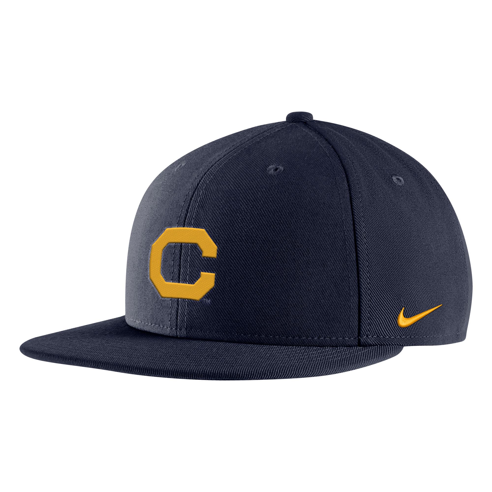 Pro Flatbill Hat Block C Logo | Cal Student Store