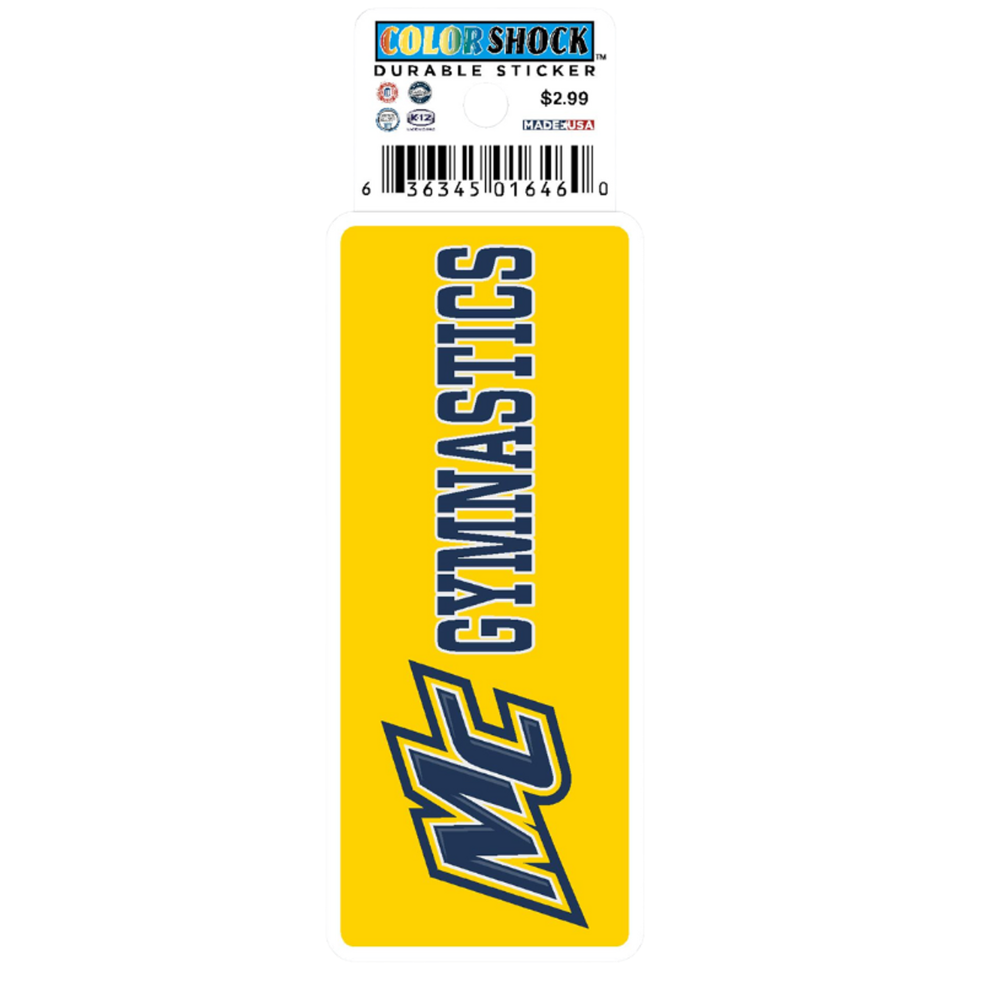 image of: MC Gymnastics Textured Stickers