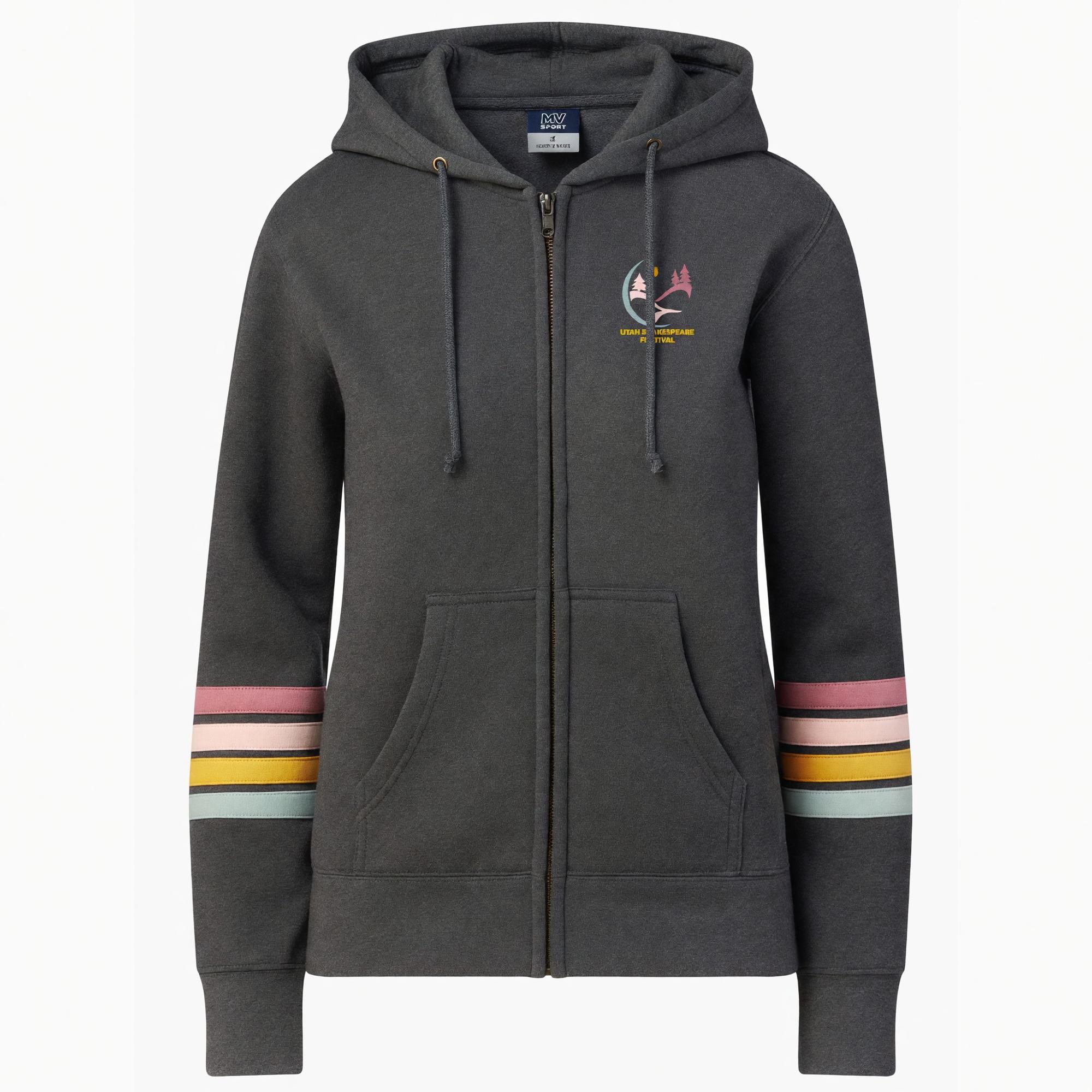 Product image 1 of 2 for LADIES MV SPORT NAAMAH STRIPE JACKET USF 2025
