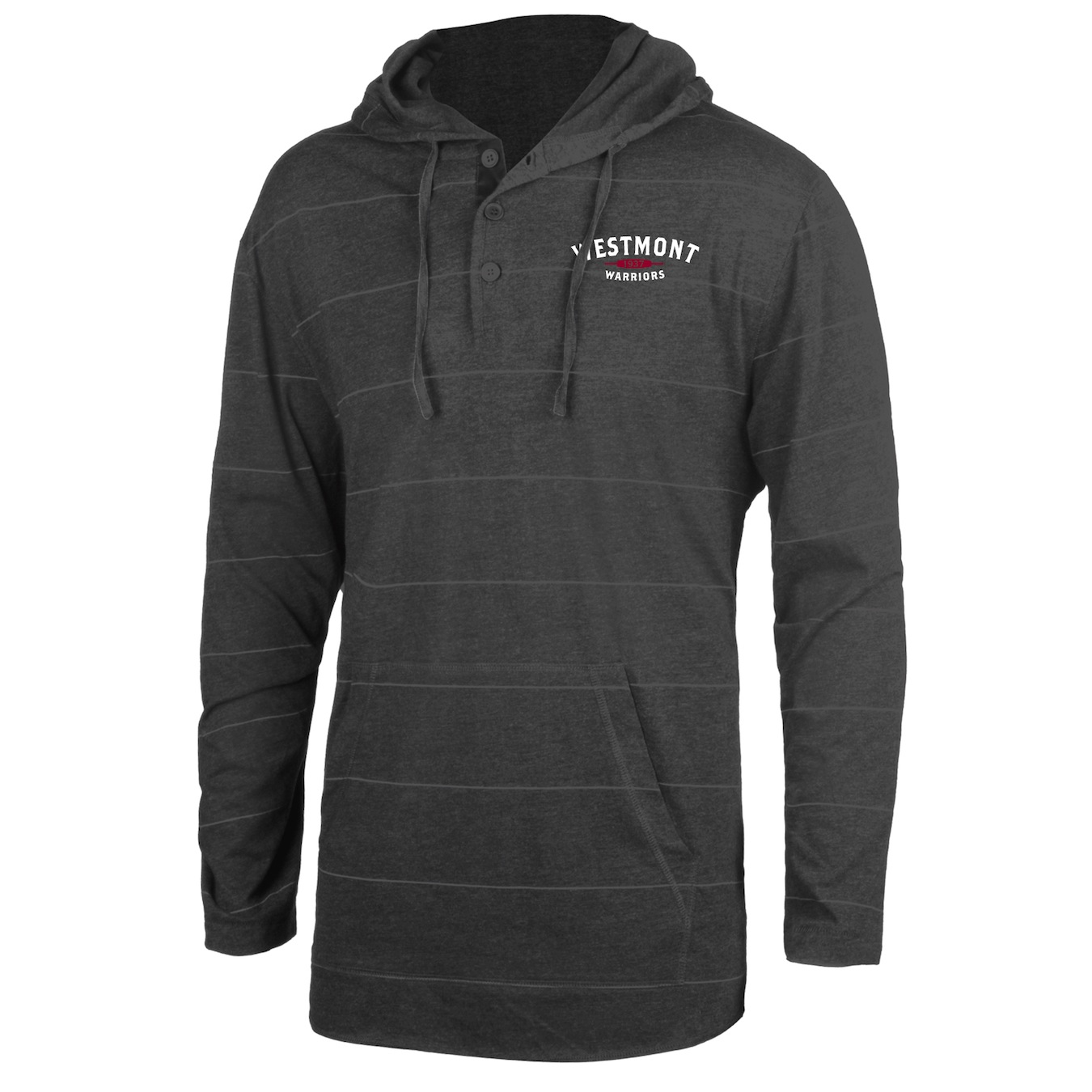 image of: Ouray Long Sleeve Henley Hooded Tee