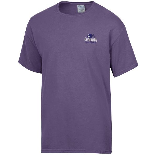 Ouachita Football Pennants Comfort Wash Short Sleeve Tee; $24.99