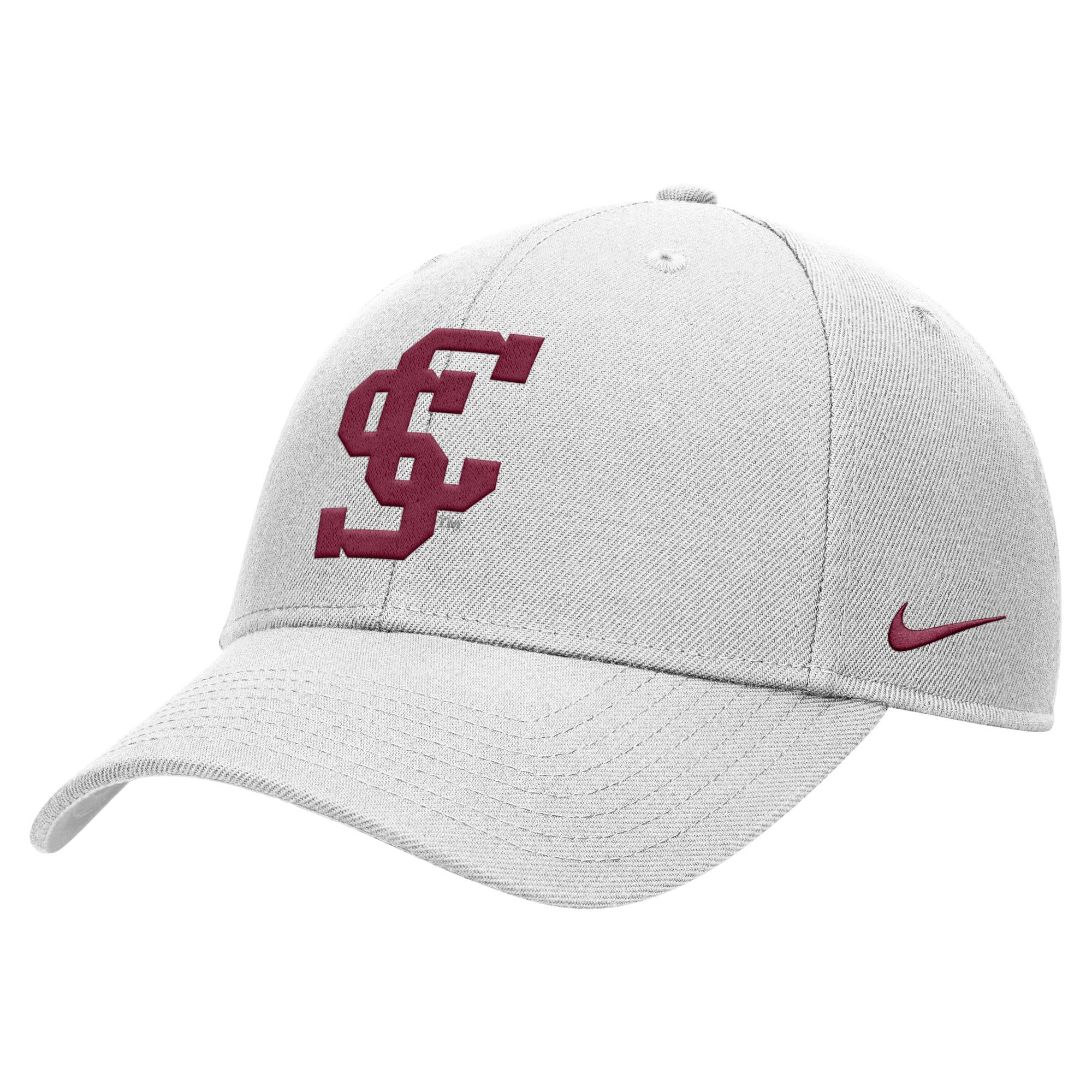 image of: Santa Clara Broncos Nike Rise Adjustable Cap, White