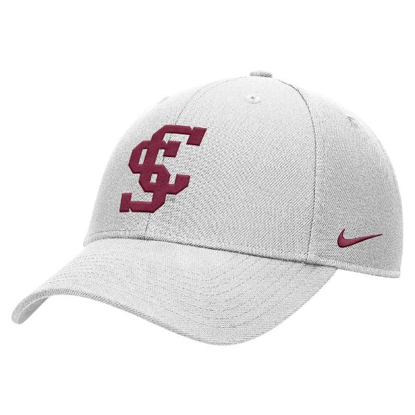 Santa Clara Broncos Nike Rise Adjustable Cap, White; $37.95