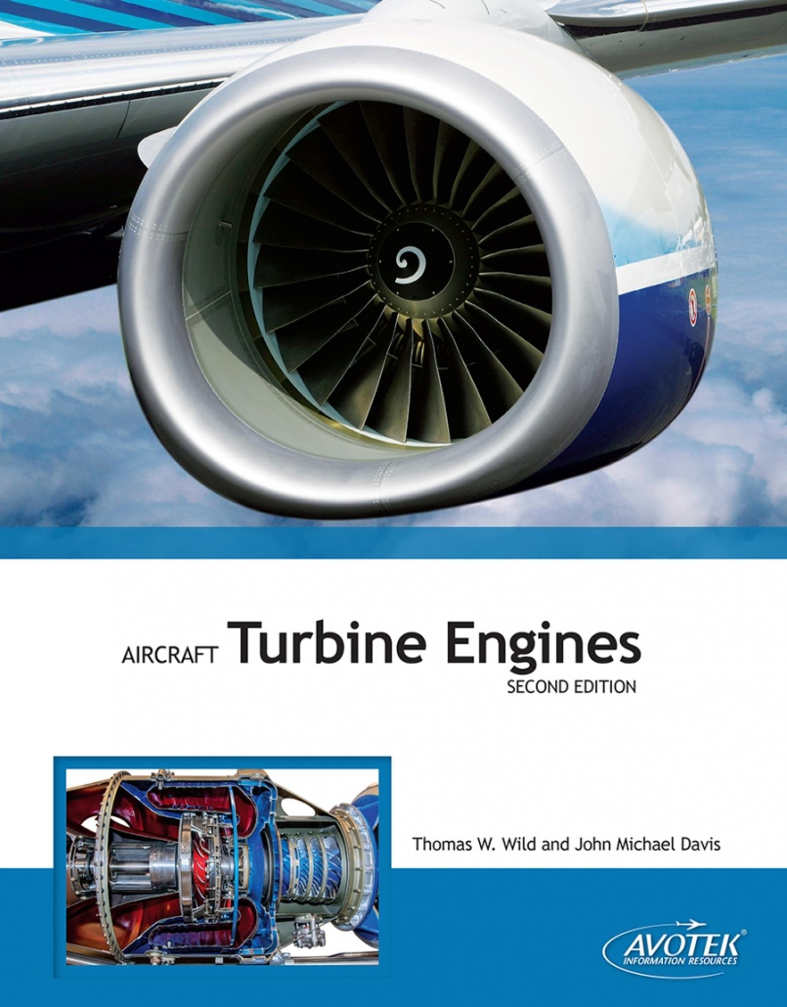 Cover image for Aircraft Turbine Engine Textbook 2nd edition T-TURENG-0201