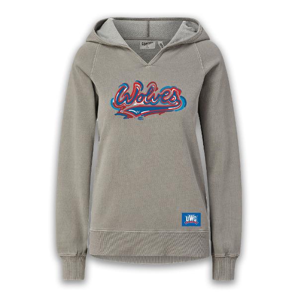 WOLVES SCRIPT JUSTIN FLYER LADIES COASTAL COLOR; $31.99