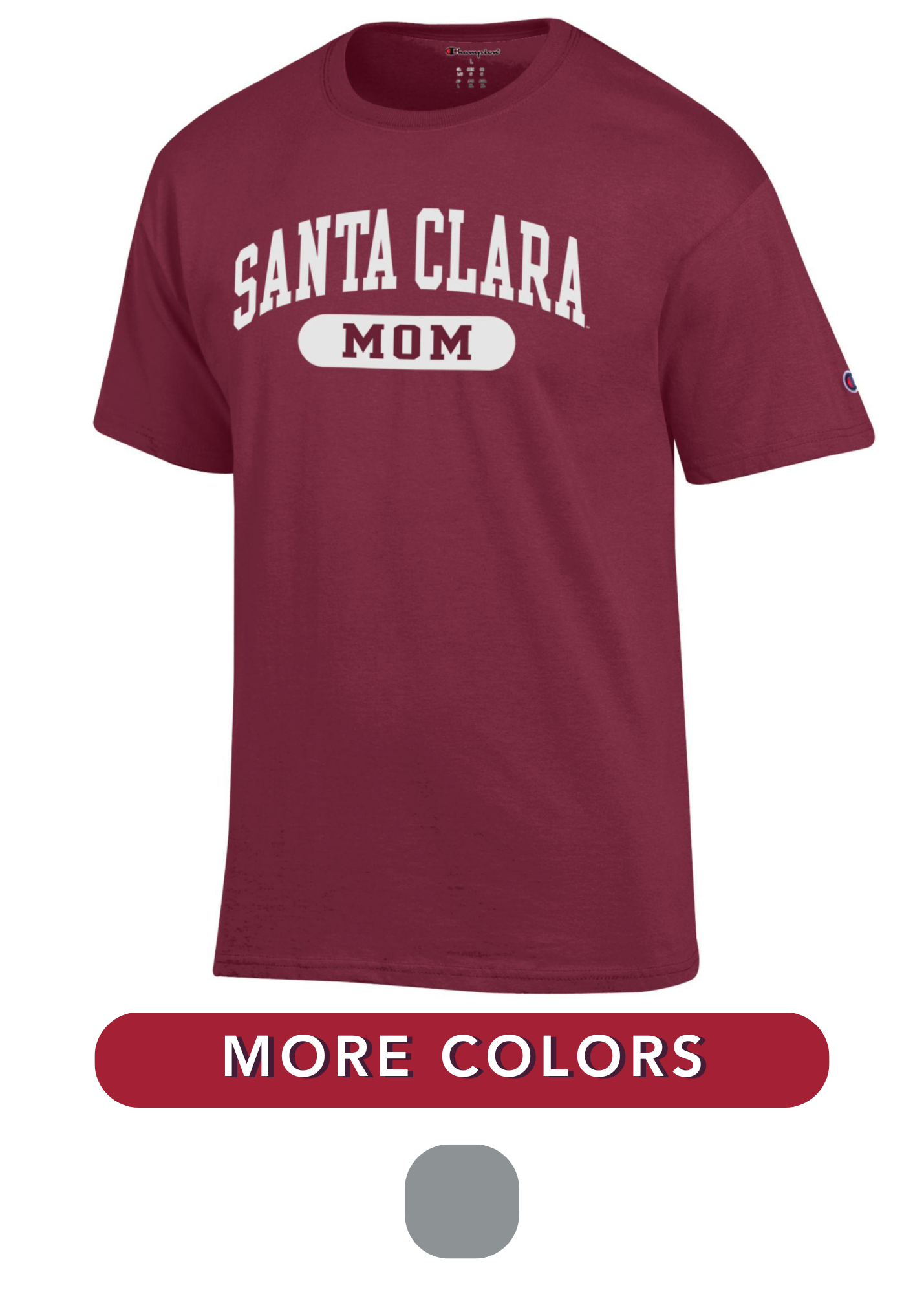 image of: Santa Clara University Champion Mom Short Sleeve Tee