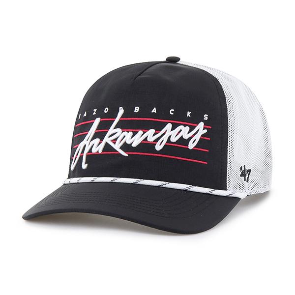 Arkansas Razorbacks '47 Downburst Mesh Hitch Hat; $40.00