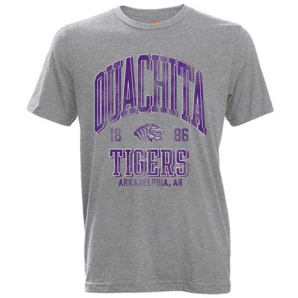 Ouachita Tigers Cruiser Short Sleeve Tee; $24.99
