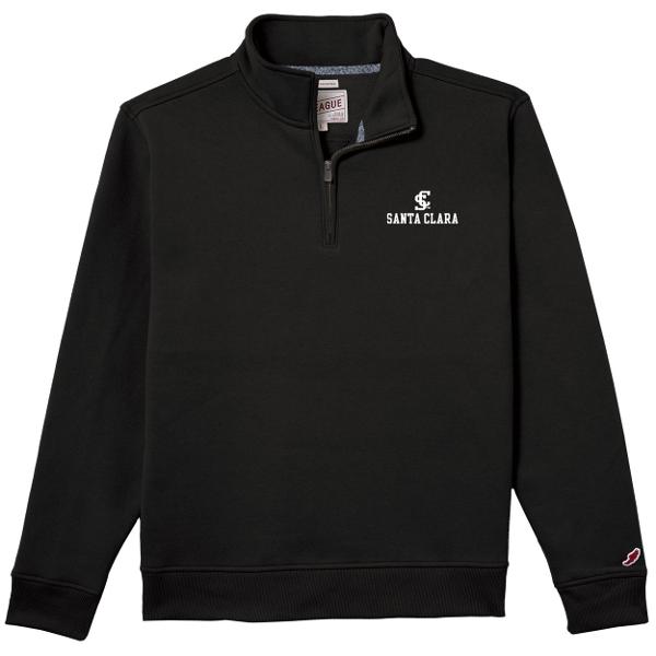 Santa Clara Broncos 1991 Quarter Zip Jacket, Black; $79.98