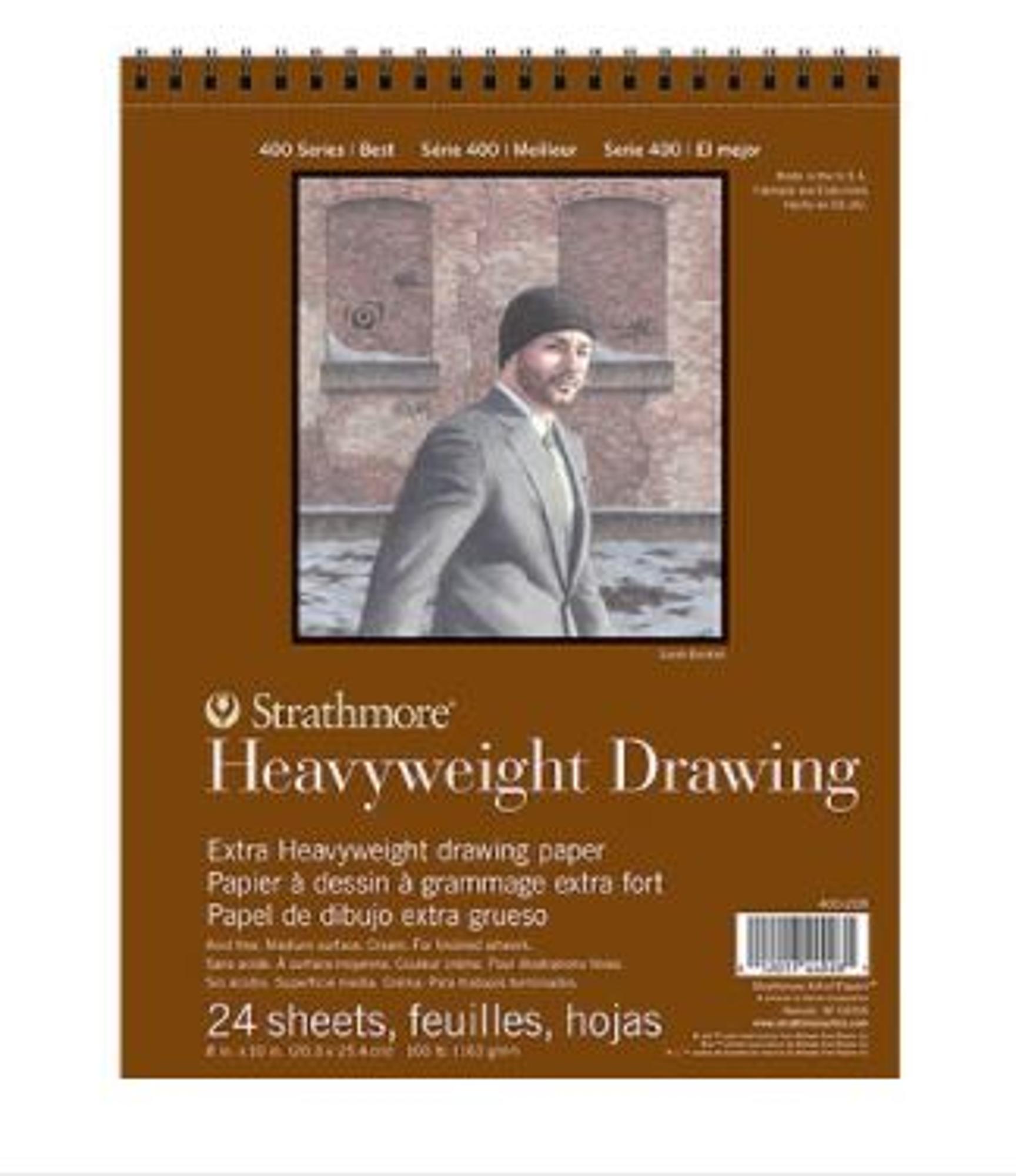 image of: Heavyweight Drawing Pad Cream 9x12