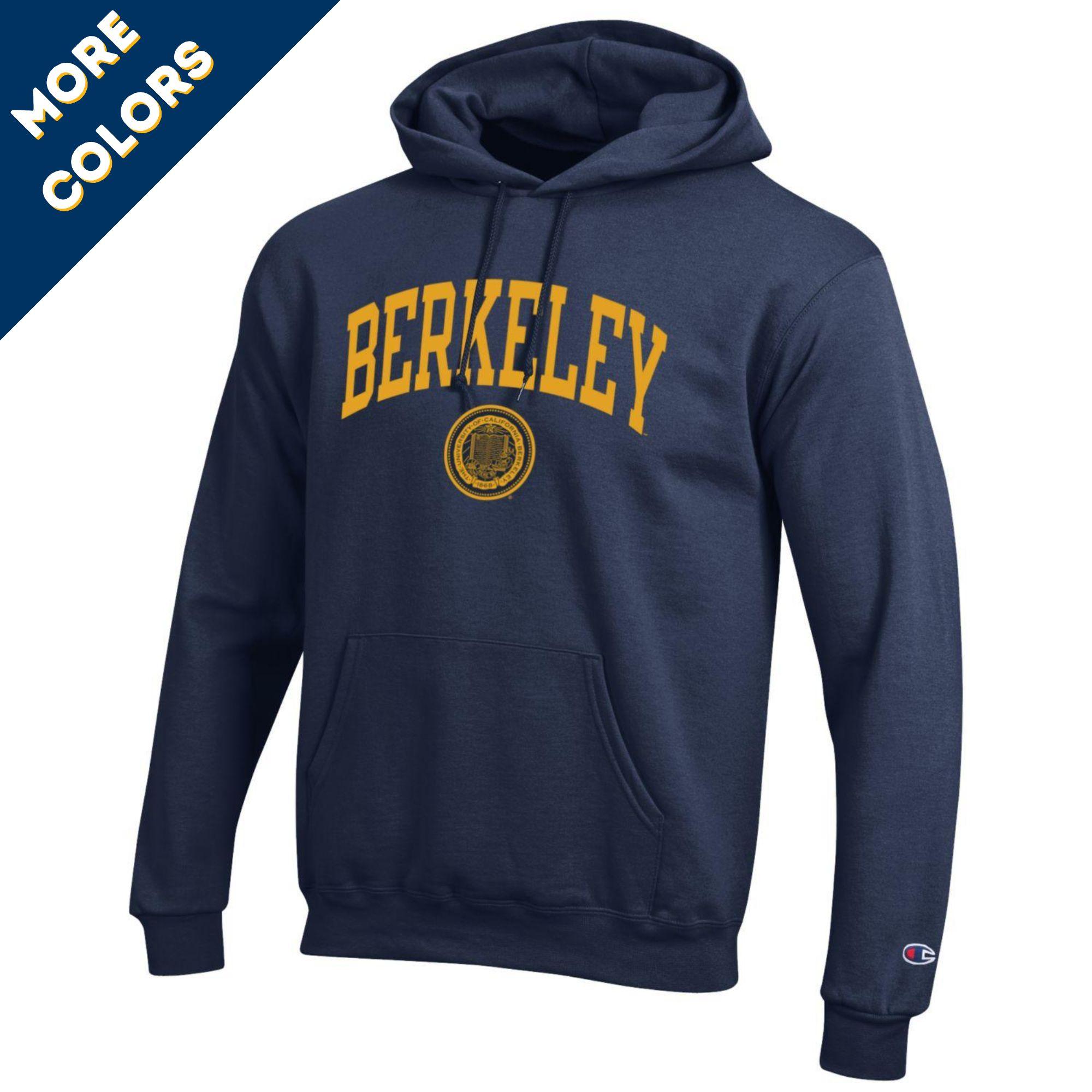 Powerblend Fleece Hood Berkeley Seal Logo