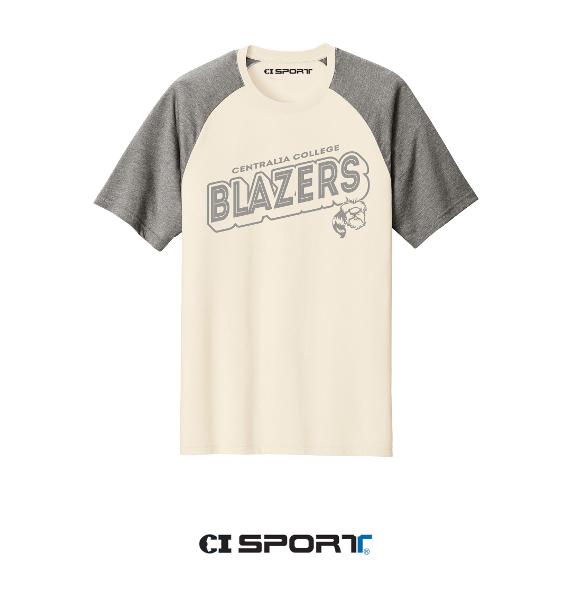 CI Sport Vintage Heather Half Time Raglan Tee; $22.99