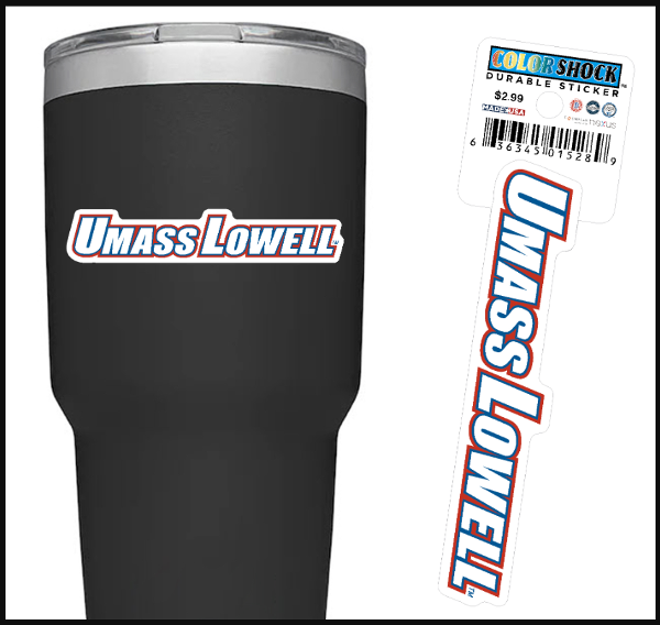 "UMass Lowell' Sticker; $2.99