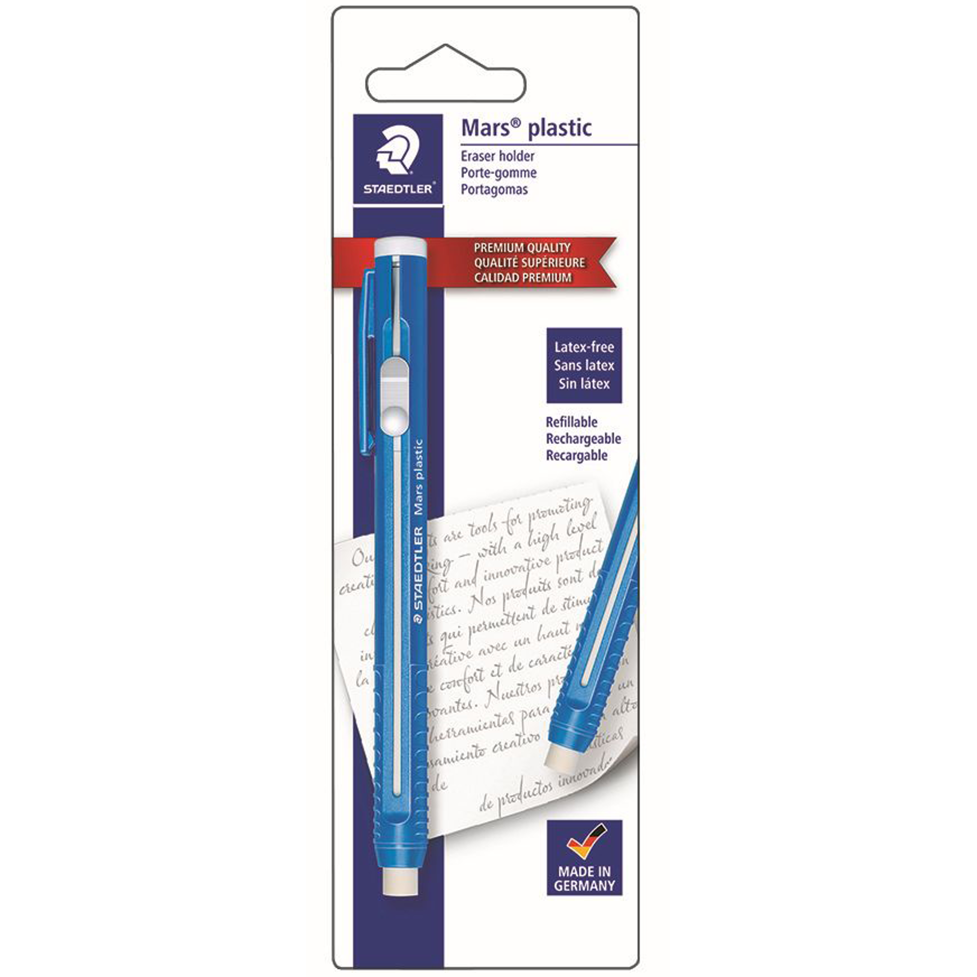 Product image 1 of 1 for STAEDTLER MARS PLASTIC ERASER W/ HOLDER