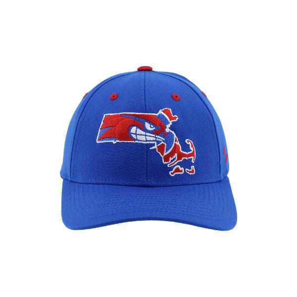 Rowdy State Outline - Royal Snapback; $29.99