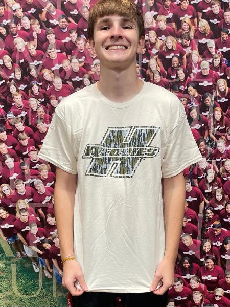 Reddies Camo Short Sleeve Tee; $29.99