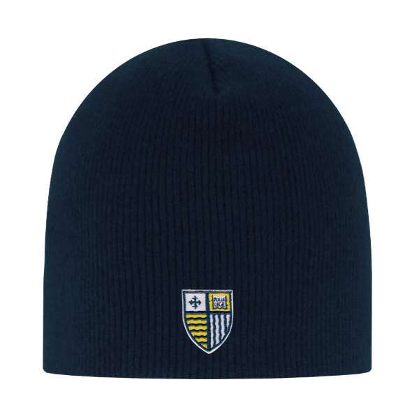 Shield Knit Beanie - Navy; $18.99