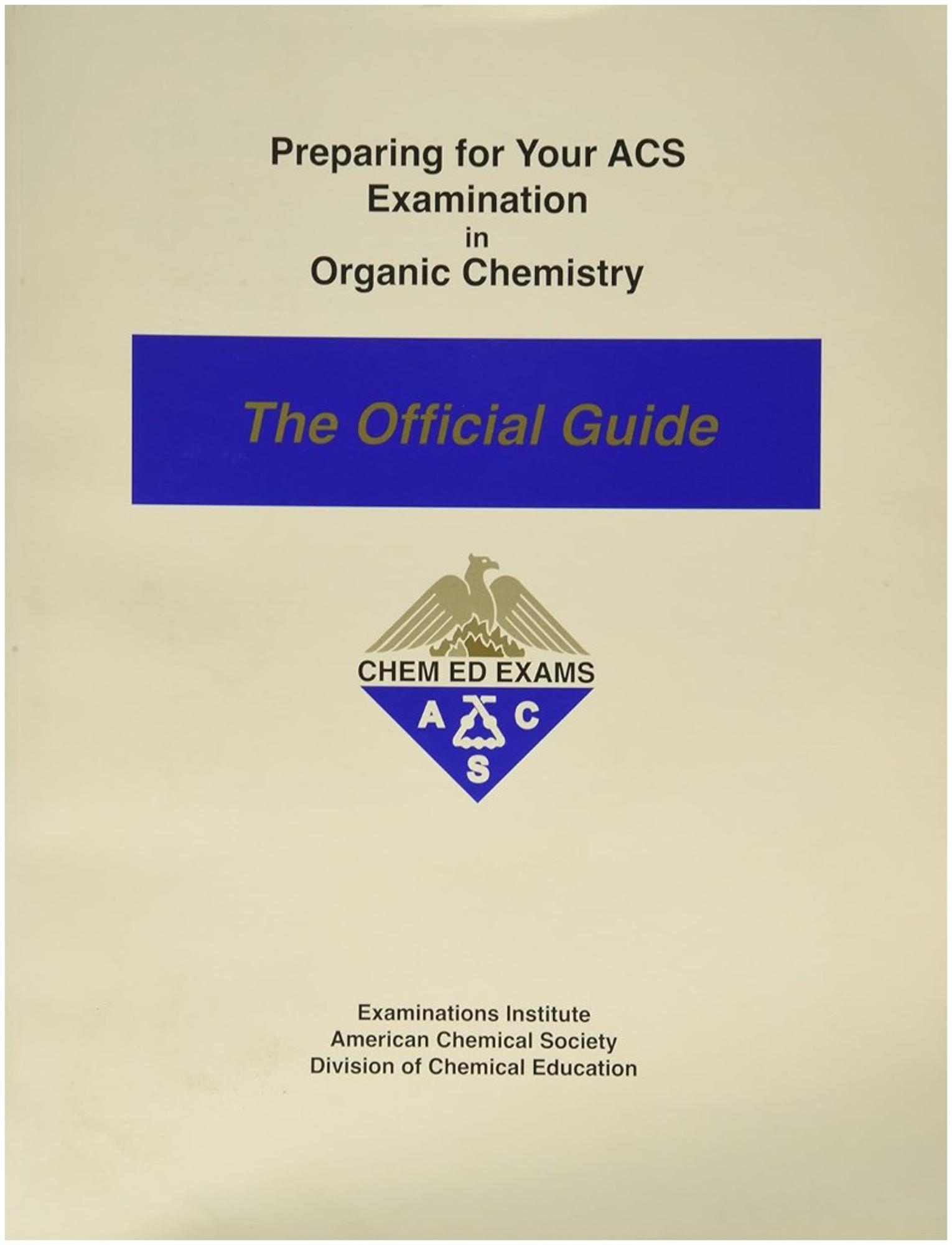 Cover image for Preparing for Your ACS Exam in PHYSICAL Chemistry