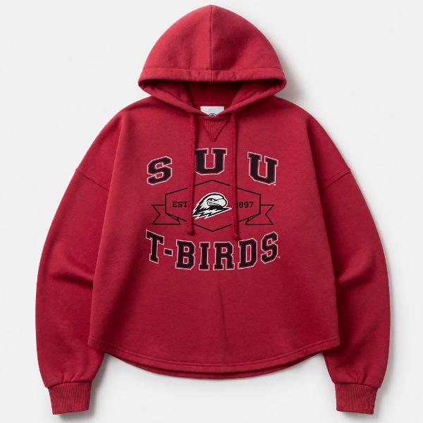Colosseum Women's SUU Vintage Style Hoodie; $59.99