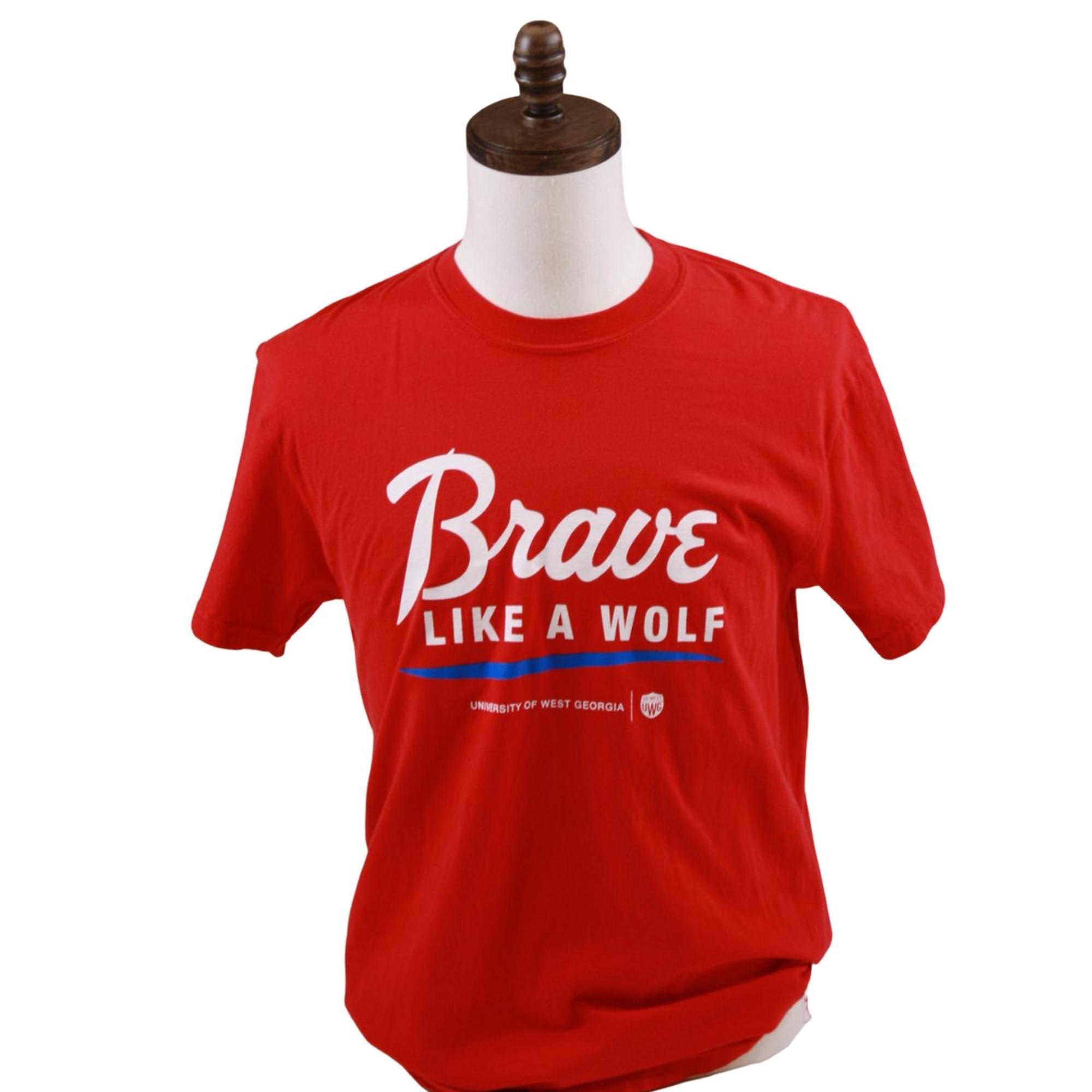 Variant 6 of 6 for BRAVE LIKE A WOLF LOGO COMFORT COLOR T-SHIRT