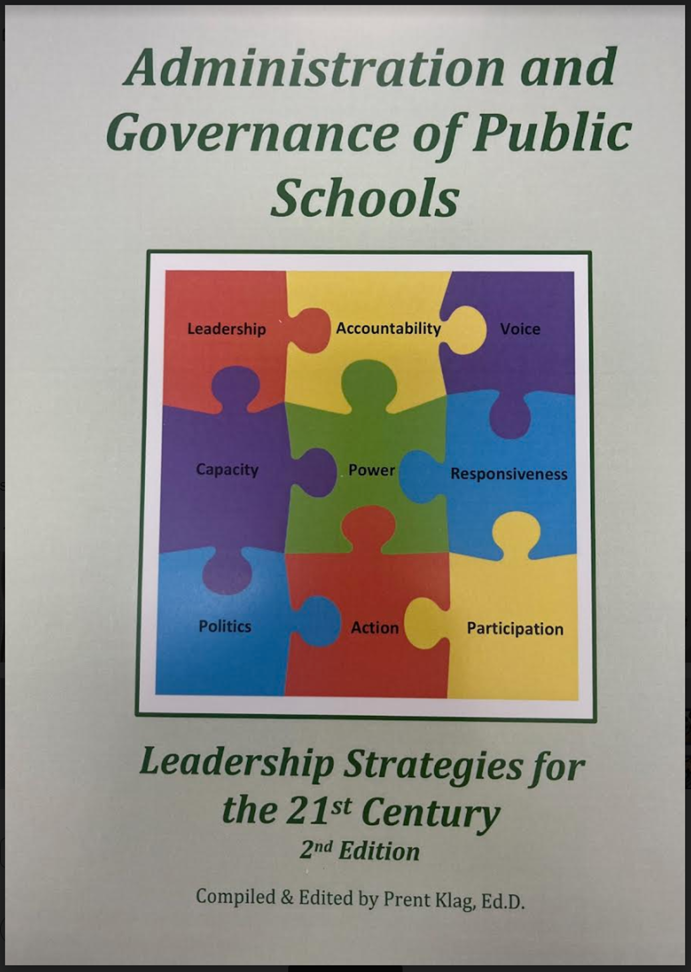 Cover image for GOVERNANCE AND ADMINISTRATION OF PUBLIC SCHOOLS