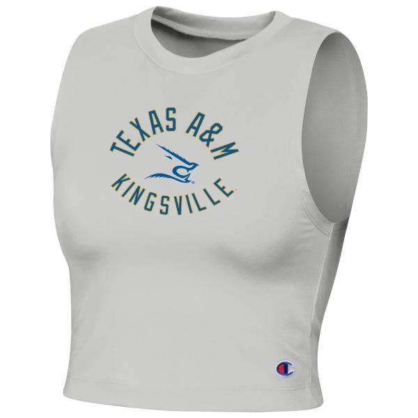womens crop top silver large; $37.99