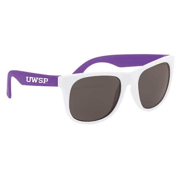 University of Wisconsin Stevens Point Retro Sunglasses, Purple; $4.98