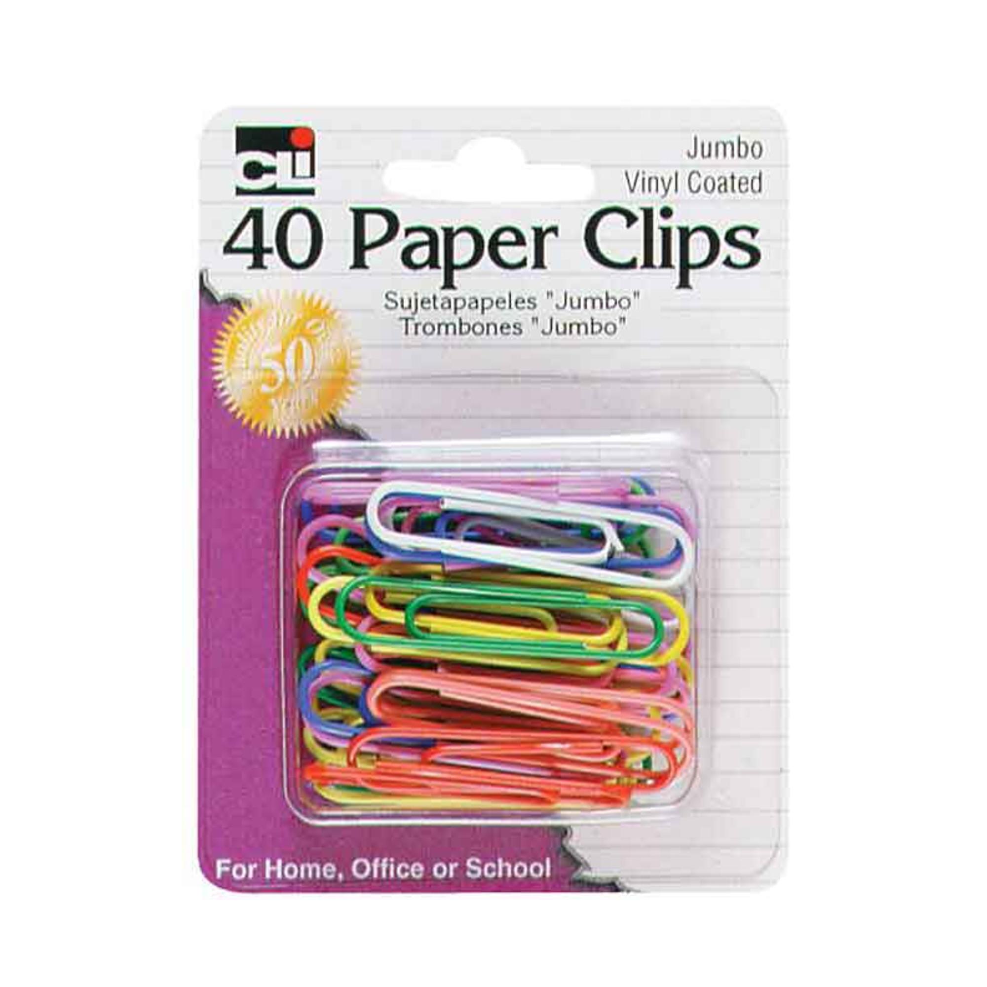 Product image 1 of 1 for PAPER CLIPS JUMBO VINYL