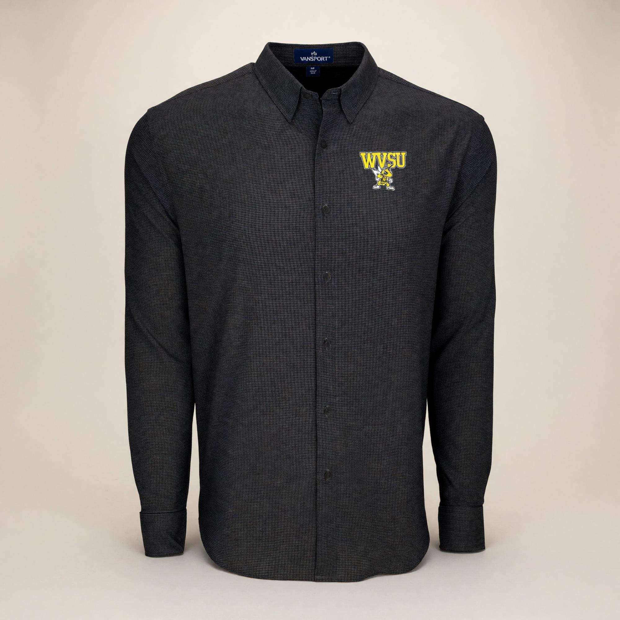 Product image 2 of 2 for Dress Shirt - Vantage Black Button Up "WVSU" '26