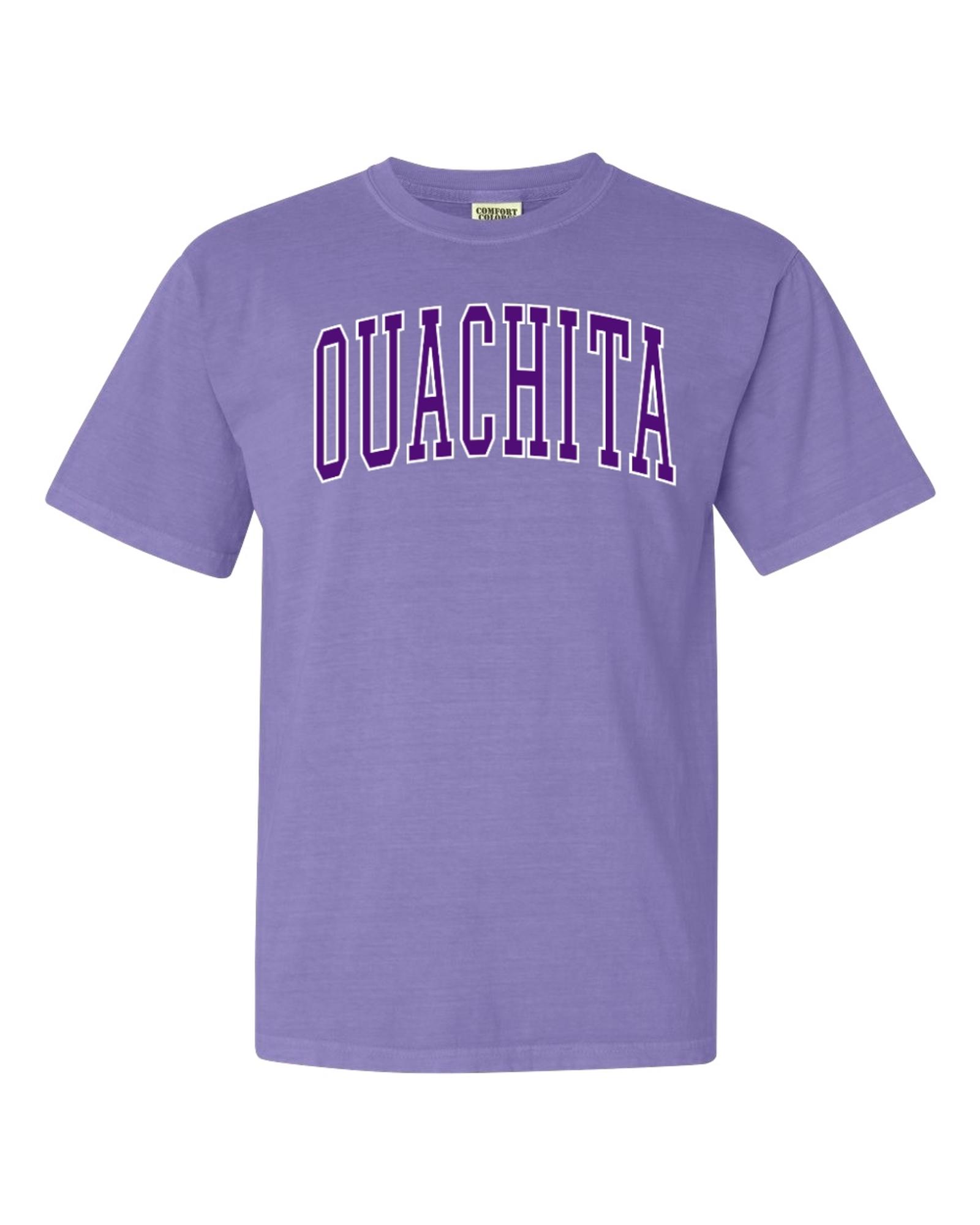 image of: Ouachita Arched Comfort Colors Short Sleeve T-Shirt