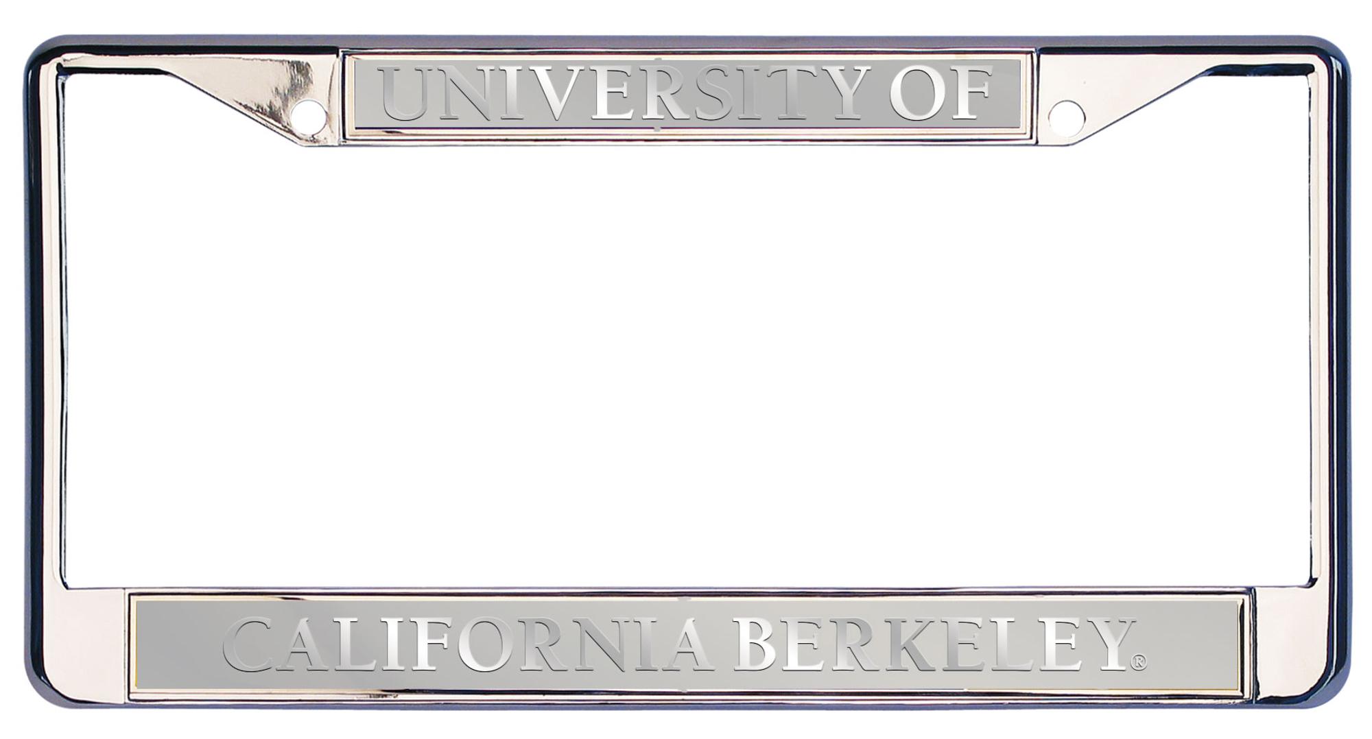 image of: Executive License Plate Frame UC Berkeley Logo