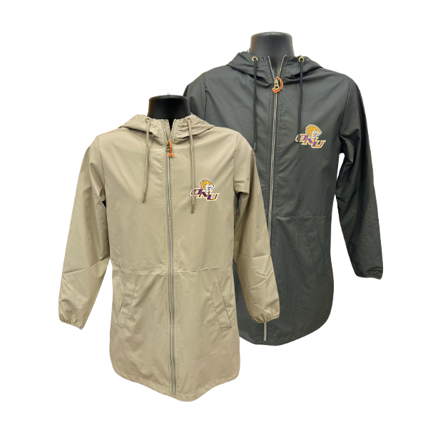 Women's Waterproof Vintage Hooded Rain Jacket; $59.99