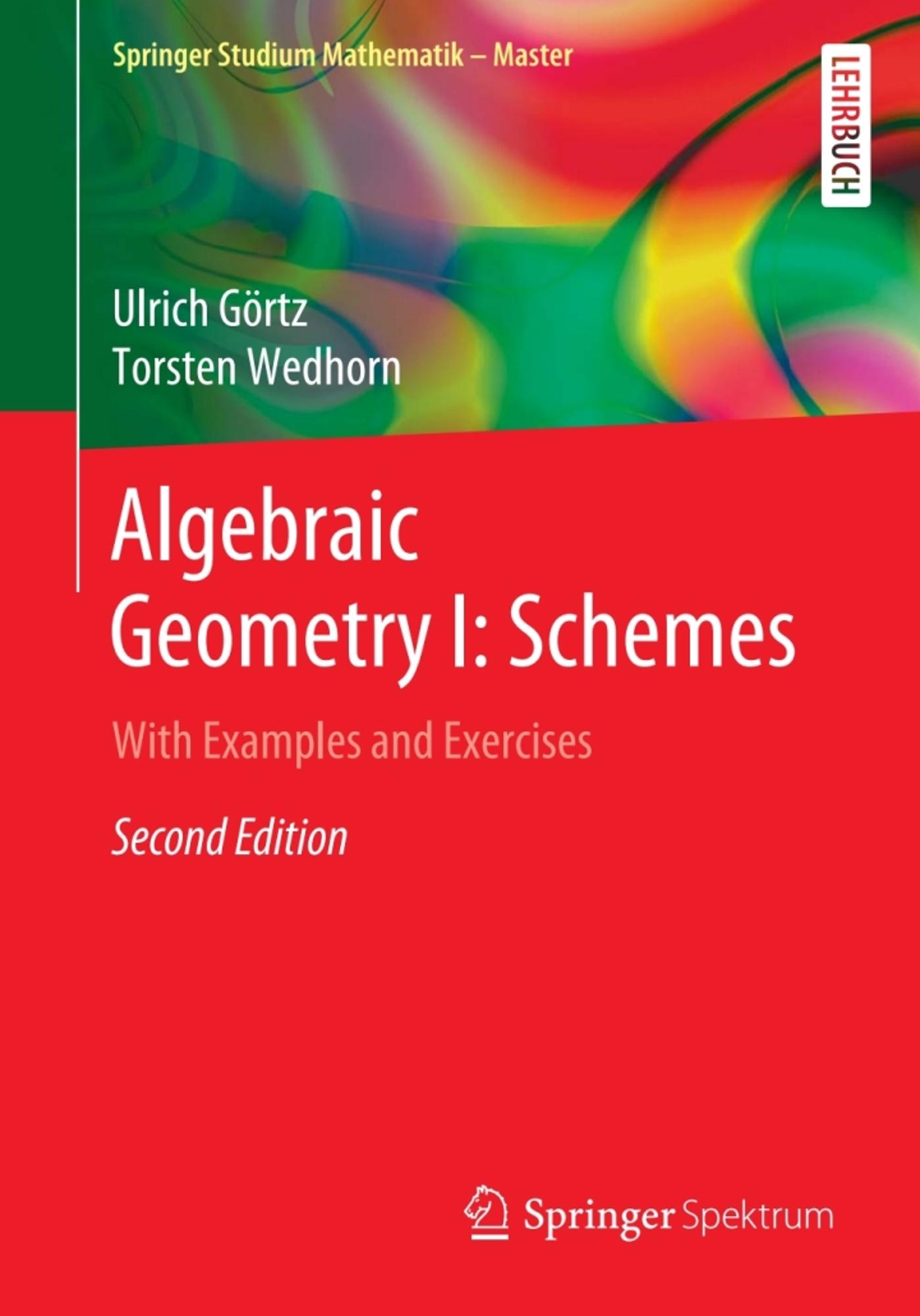 Cover image for ALGEBRAIC GEOMETRY 1: SCHEMES