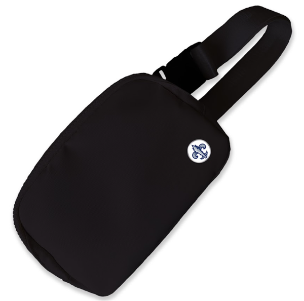 LBW BELT BAG W/MEDALLION; $29.99