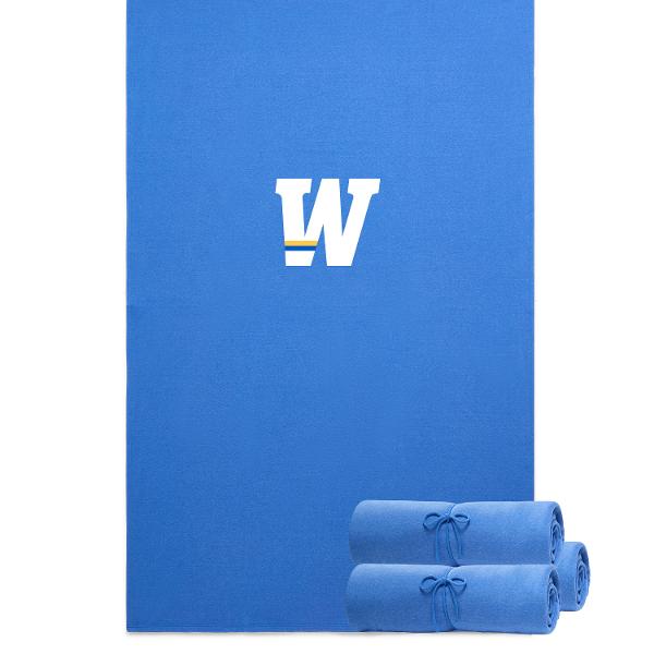 Sweatshirt Blanket - Royal Heather; $49.99